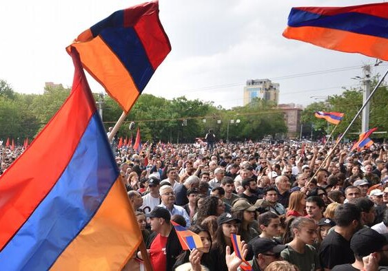 В Ереване начался митинг с требованием отставки Пашиняна
