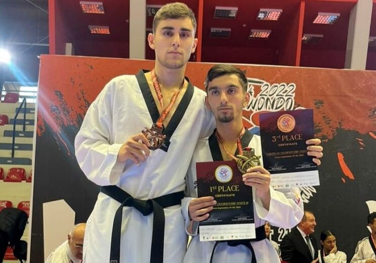 Азербайджанский таэквондист стал чемпионом Европы (Фото)