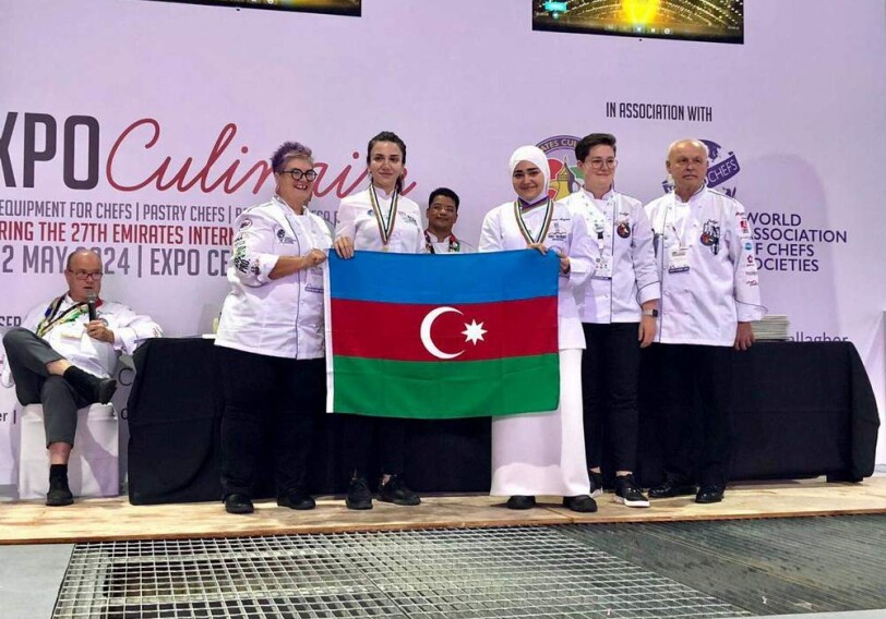 Азербайджанские повара вернулись с кулинарного чемпионата с медалями