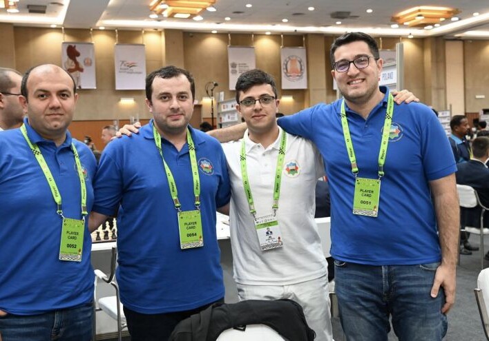 Всемирная шахматная олимпиада: Азербайджан обыграл Монголию и сыграл вничью с Индией