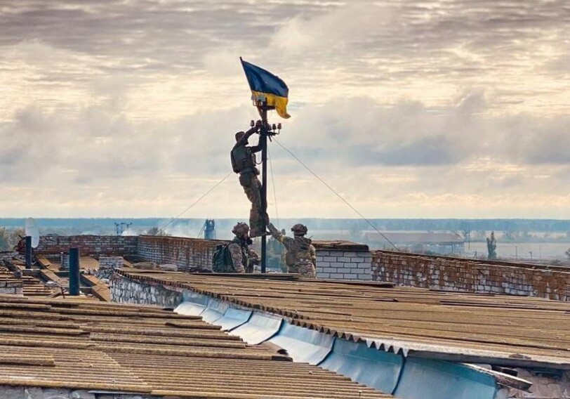 Украинская армия освободила поселок в Херсонской области