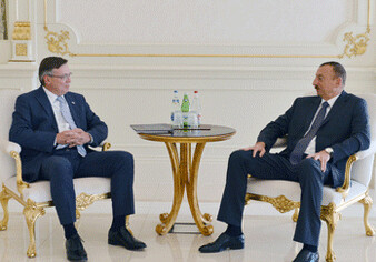 Президент И.Алиев принял действующего председателя ОБСЕ