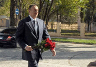 Президент Ильхам Алиев прибыл в Исмаиллинский район