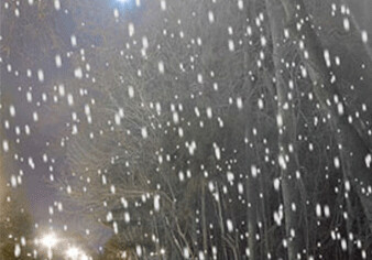  В Азербайджане выпал первый снег