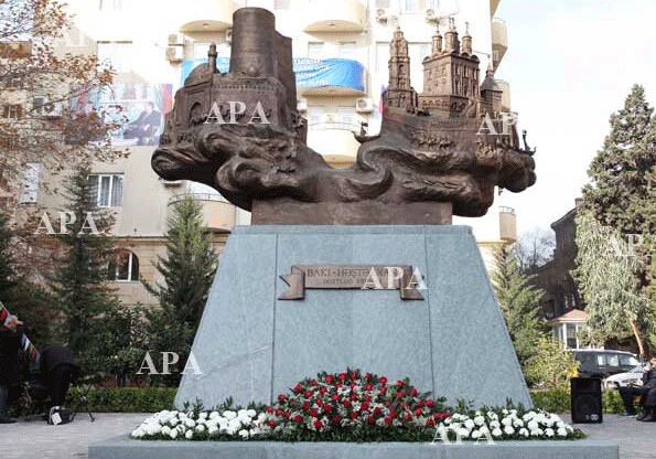 В столице открыт Парк дружбы Баку и Астрахани 