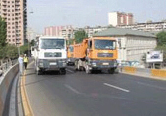 Въезд в Баку крупногабаритных грузовых автомобилей ограничено