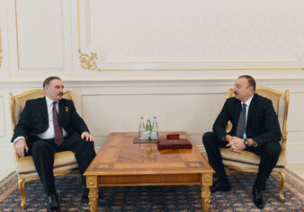 Президент Ильхам Алиев принял бывшего президента Ингушетии 