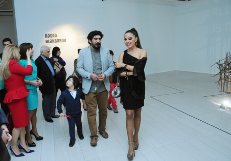 Персональная выставка Рашада Алекберова открылась в Баку (ФОТО)