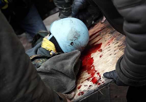 780 человек пострадало в столкновениях в Киеве