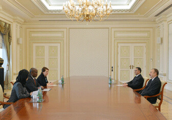 Президент Ильхам Алиев принял делегацию во главе с директором Всемирного банка по Южно-Кавказскому региону