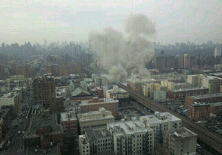 На Манхэттене взорвался жилой дом 