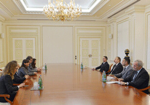 Президент Азербайджана принял делегацию во главе с президентом Регионального совета итальянского региона Фриули-Венеция-Джулия