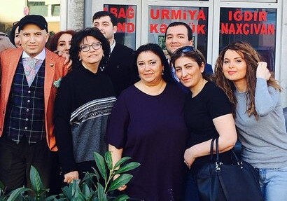 Азербайджанские исполнители посетили телеведущего Нурана Гусейнова в Германии