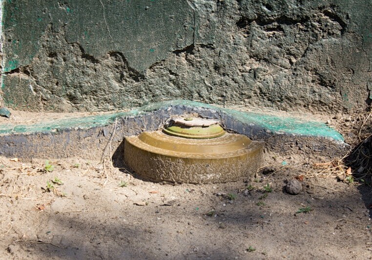 В Лянкяране обнаружено большое количество противотанковых мин (ФОТО)