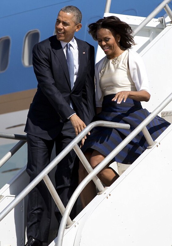Обама спас свою жену от появления неловких фотографий (ФОТО)