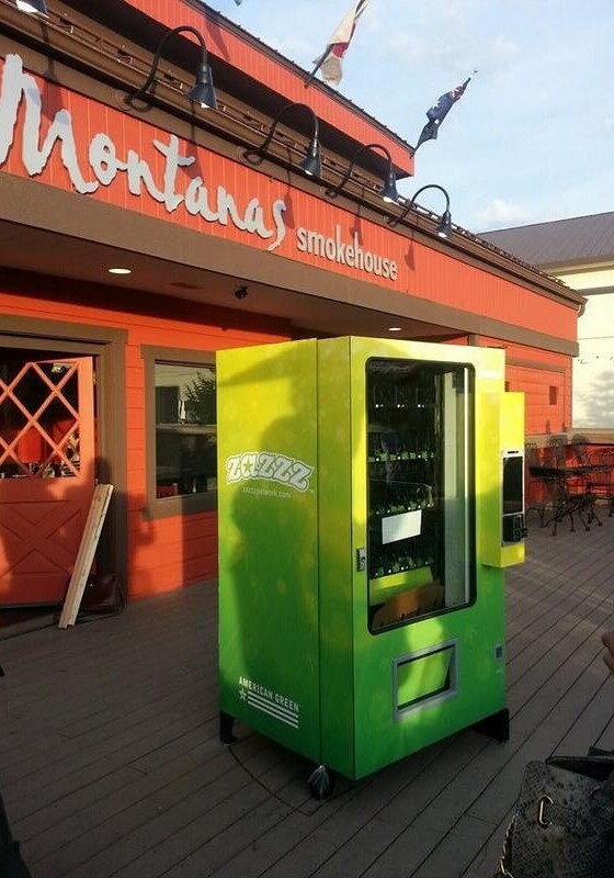 В США установили первый вендинговый автомат с марихуаной