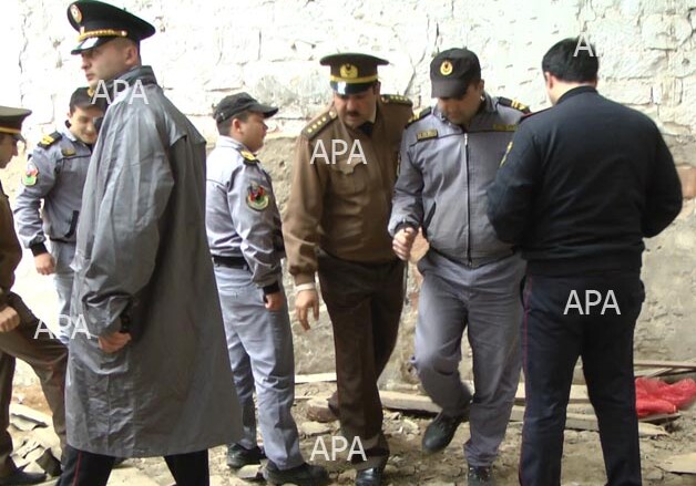 Во дворе училища обнаружены мины-в Баку