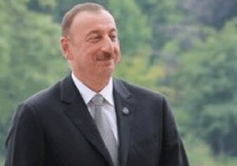 Президент принял участие в открытии административного здания Агдашской районной организации партии «Ени Азербайджан»