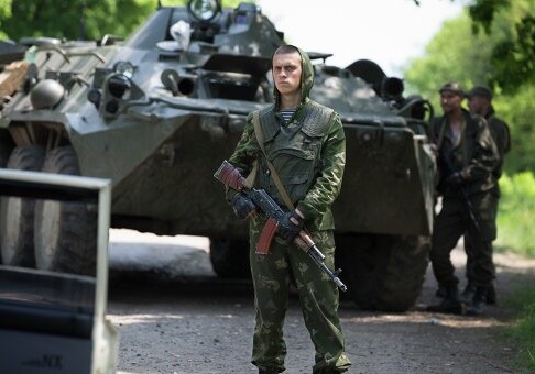 Нацгвардия Украины двинулась к горисполкому Краматорска, идет бой