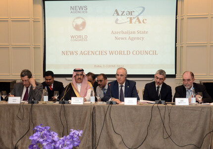 В Баку начало работу заседание Совета Всемирного конгресса новостных агентств