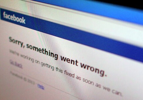 Facebook оказался недоступен во всём мире на полчаса 