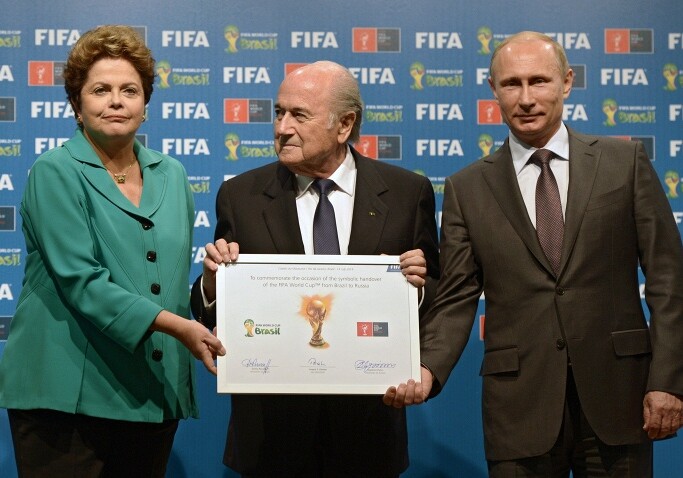 Бразилия передала России права о проведения ЧМ по футболу-2018