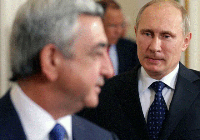 Состоялась встреча президентов России и Армении