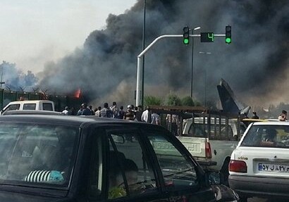 Под Тегераном разбился самолет