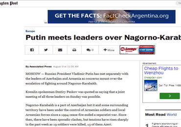  The Washington Post о встрече президентов в Сочи