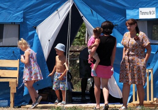 Число украинских беженцев в пунктах временного размещения в РФ превысило 51 тыс. человек