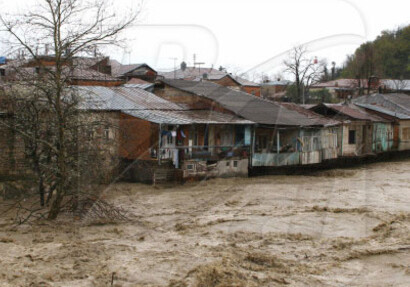На востоке Грузии произошло наводнение