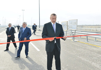 Президент Ильхам Алиев совершил поездку в районы Ширван, Бейлаган и Физули (Обновлено)