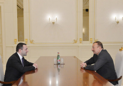 Состоялась встреча президента Азербайджана и премьера Грузии