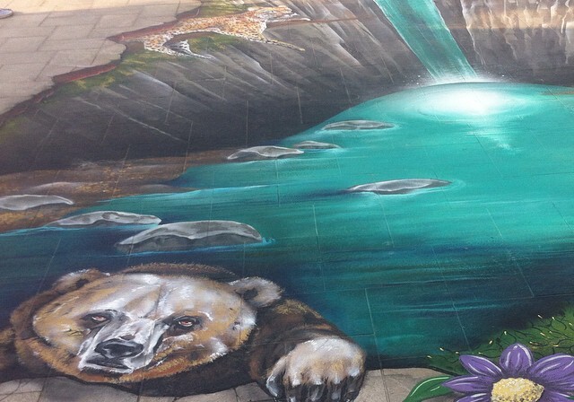 В бакинском парке  можно увидеть 3D-граффити