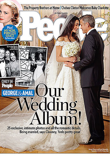 Свадьба Джорджа Клуни и Амаль Аламуддин: первые фото