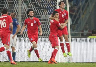 За победу над Хорватией игроки сборной Азербайджана получат по 100 тыс. евро