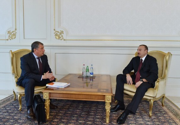 Ильхам Алиев принял главу «Роснефти»