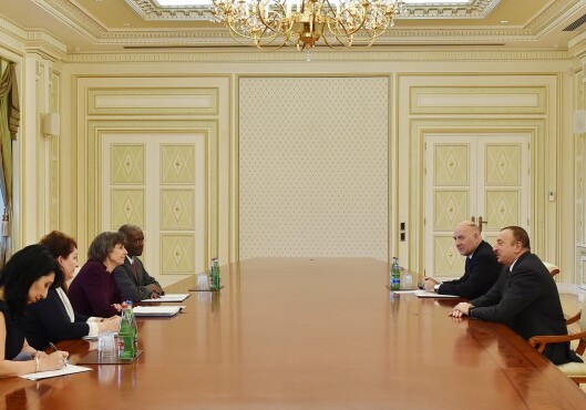 Президент Азербайджана принял вице-президента Всемирного банка 