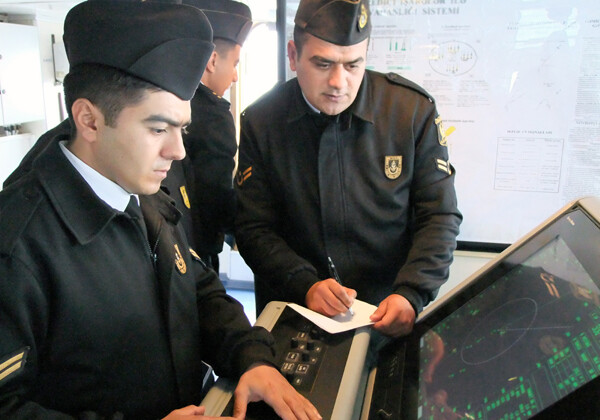 Военных моряков Азербайджана проверяют на боеготовность (Фото)