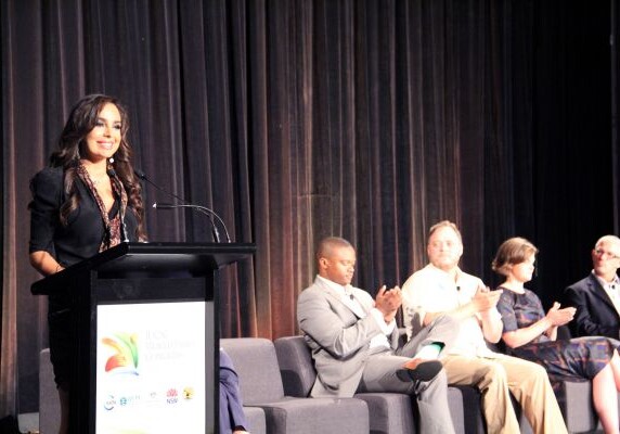 Лейла Алиева выступила на сессии Всемирного конгресса парков - в Сиднее (Фото)