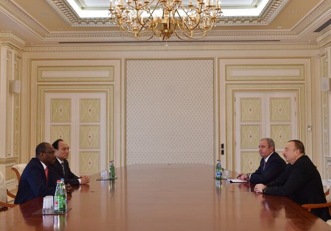 Ильхам Алиев принял генсека Международного телекоммуникационного союза