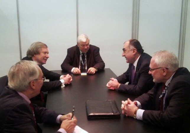 Глава МИД Азербайджана встретился с сопредседателями Минской группы ОБСЕ
