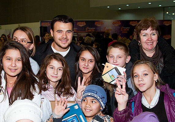 Эмин Агаларов принял участие в благотворительной акции (Фото)