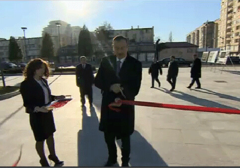 Президент Ильхам Алиев принял участие в открытии парка «Ясамал»