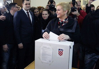 В Хорватии на президентских выборах победил кандидат от оппозиции 
