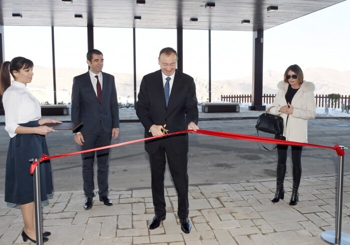 Президент Азербайджана посетил туркомплекс «Шахдаг» (Фото)