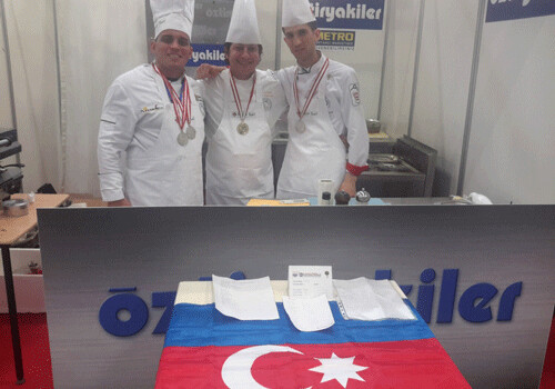 Азербайджанские кулинары завоевали 6 золотых медалей на международном чемпионате