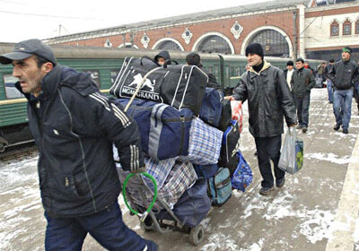 Россию покинули 28 тыс. граждан Азербайджана-за 6 месяцев