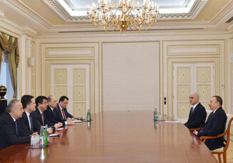 Президент Азербайджана принял министра экономики Турции