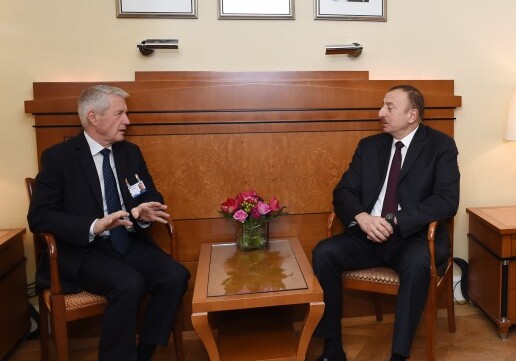 Президент Азербайджана провел ряд двусторонних встреч в Мюнхене (Фото)